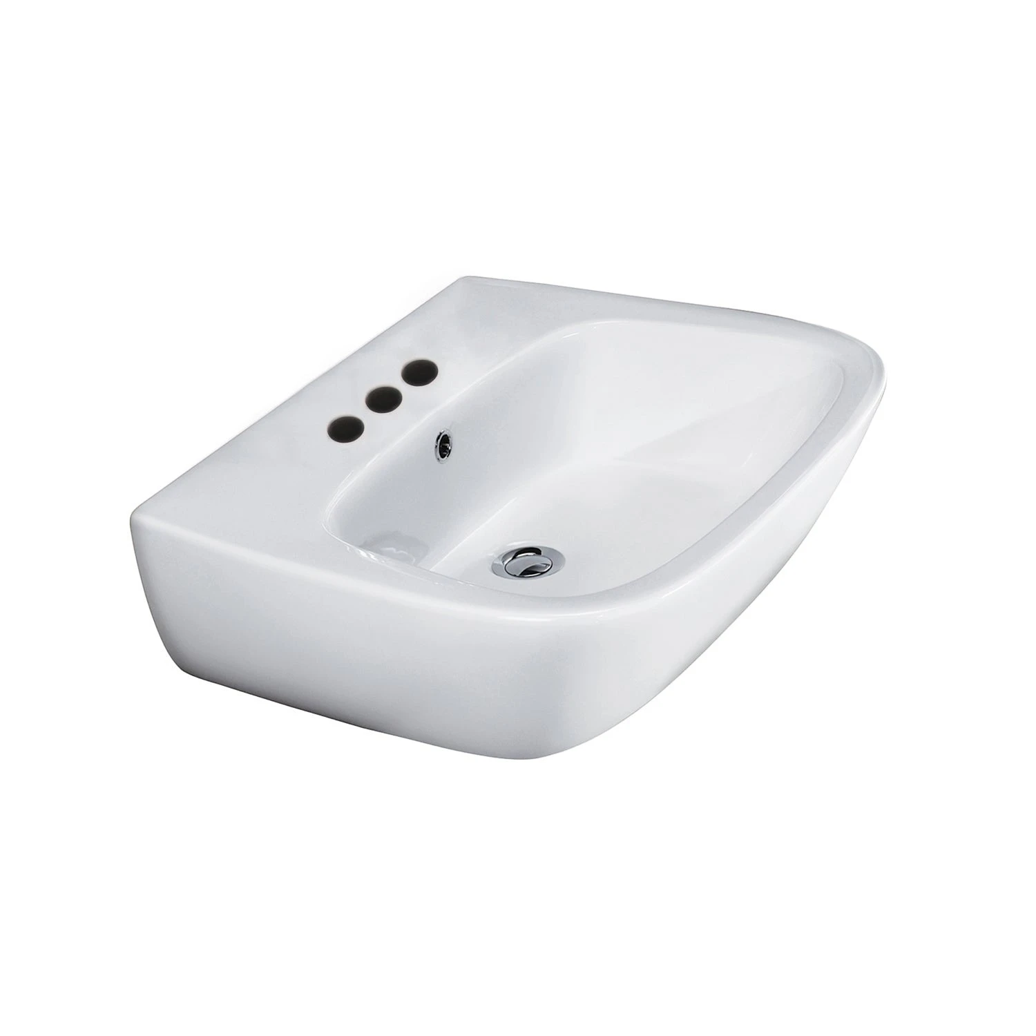 Elena 500 Wall-Hung Basin 3 Elena 500 Wall-Hung Basin - Image 3