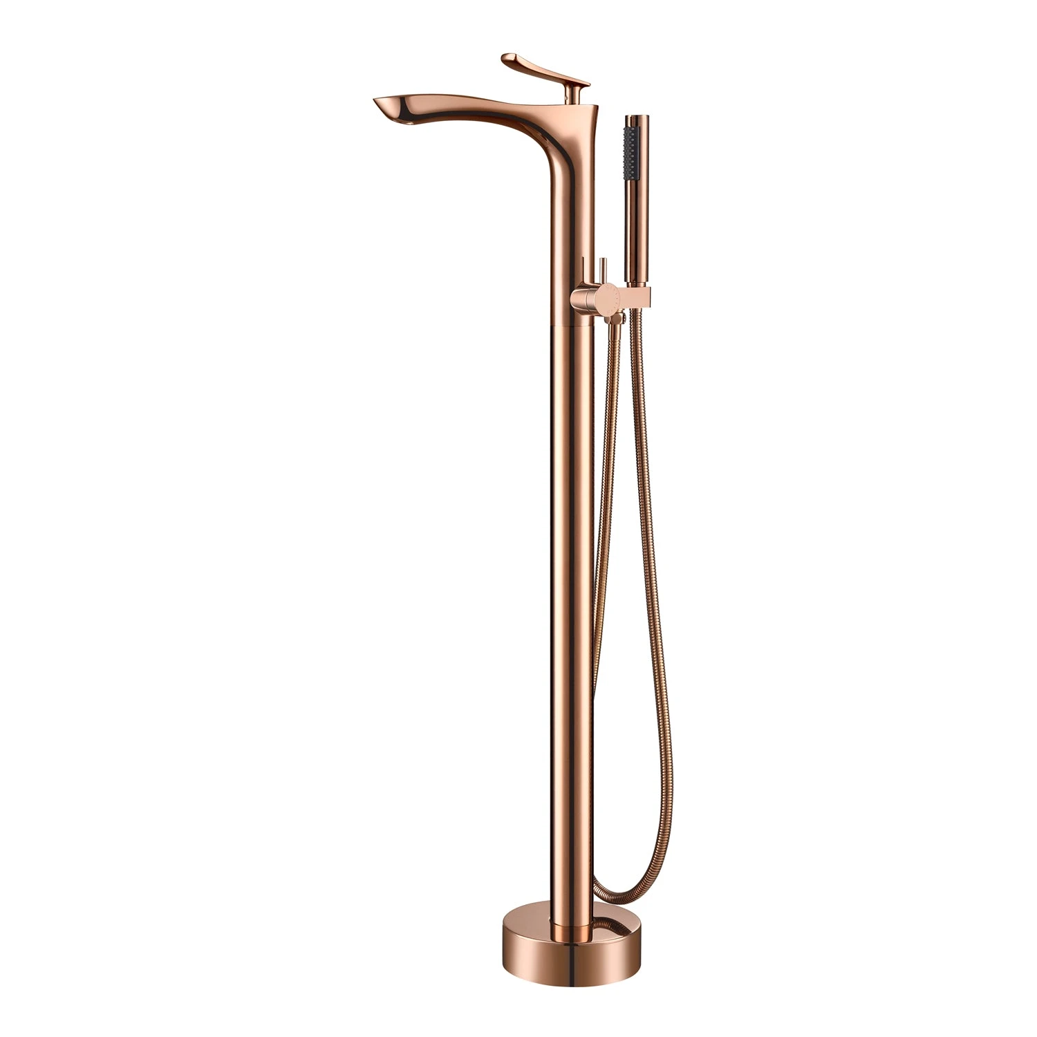Kayla Freestanding Tub Filler With Hand-Shower 1 Kayla Freestanding Tub Filler With Hand-Shower