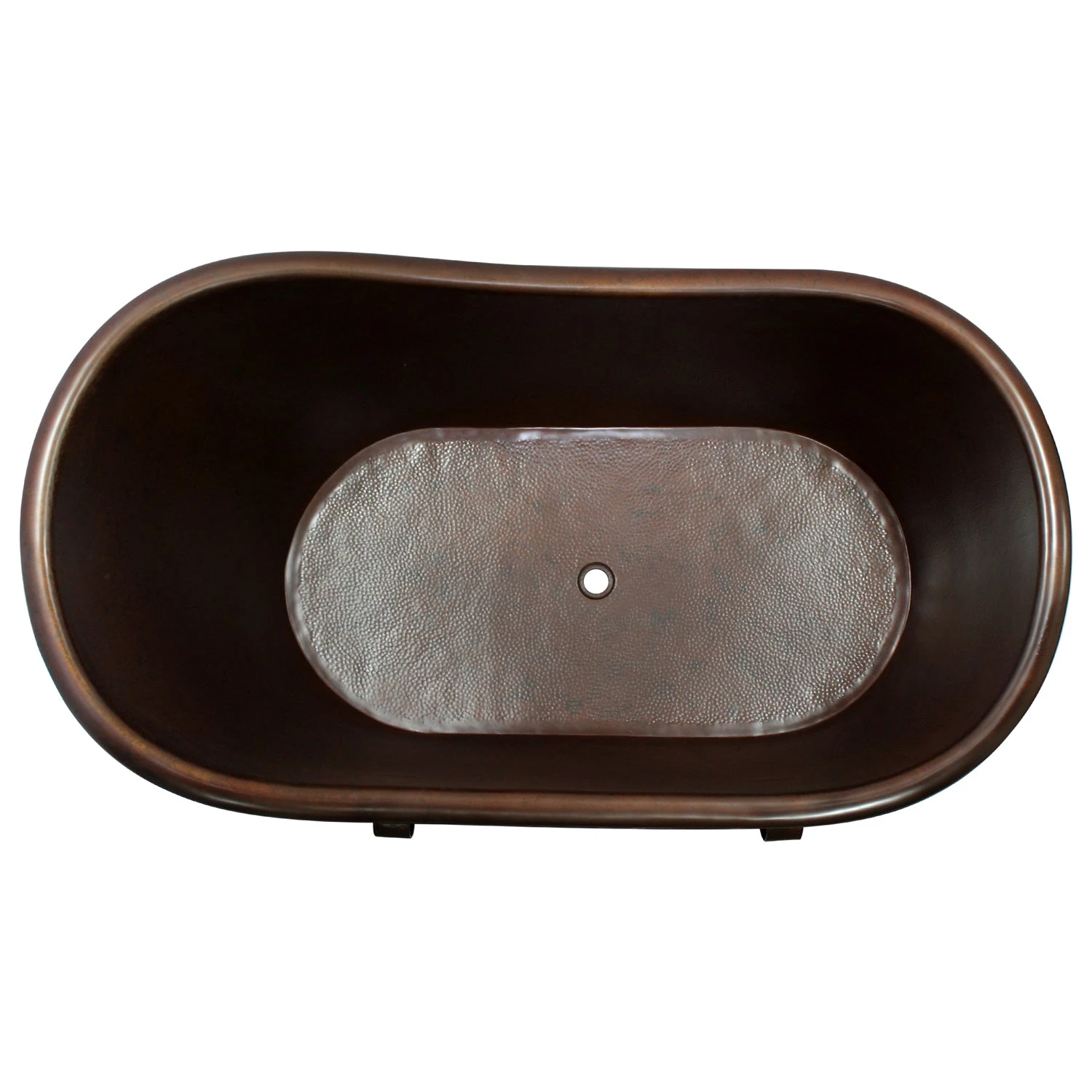 Lilith 67" Slipper Copper Tub 2 Lilith 67" Slipper Copper Tub - Image 2