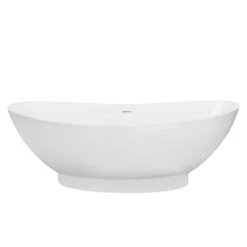 Julianna 71" BARstone Double Slipper Tub