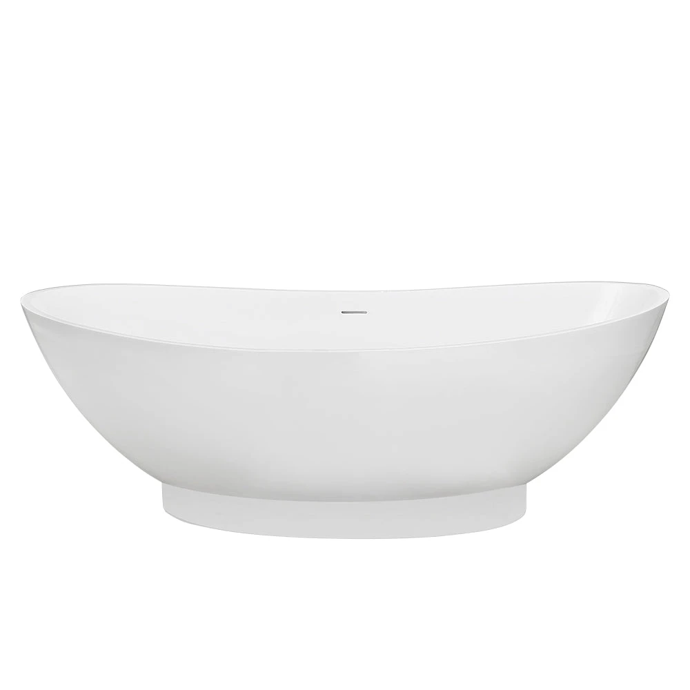 Julianna 71" BARstone Double Slipper Tub 1 Julianna 71" BARstone Double Slipper Tub