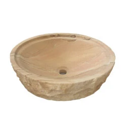 Mesquite Round Sandstone Vessel