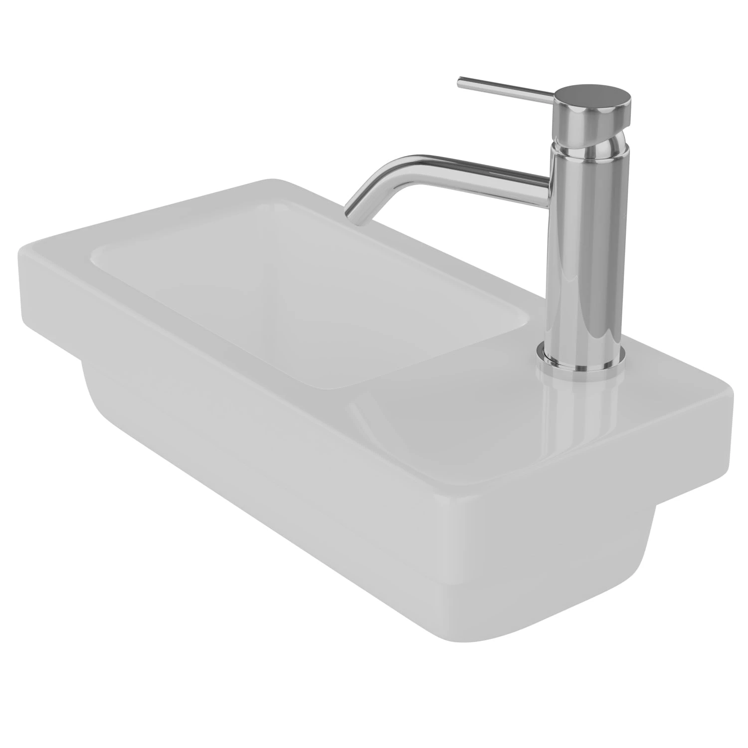 Resort 450 Wall-Hung Basin 3 Resort 450 Wall-Hung Basin - Image 3