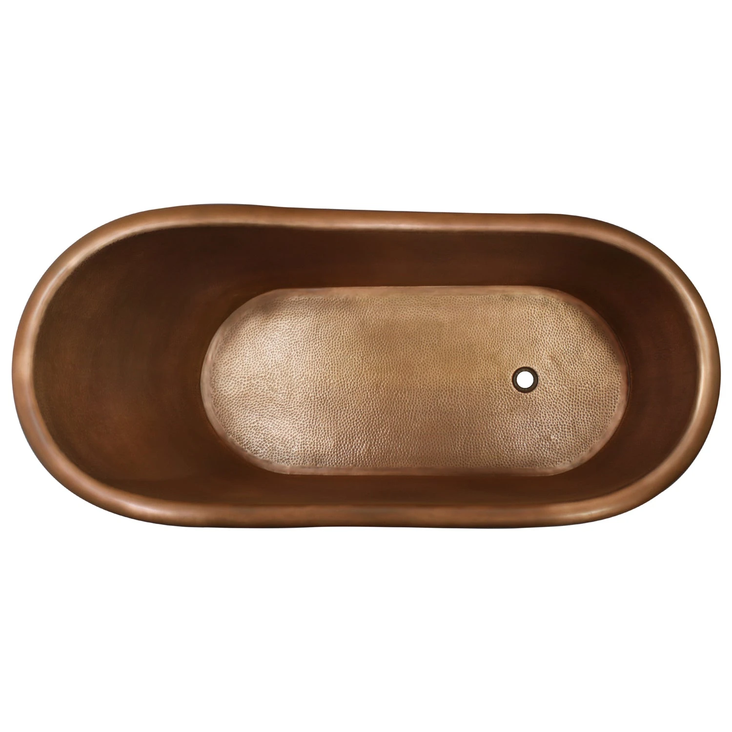 Gitali 68" Slipper Copper Tub 2 Gitali 68" Slipper Copper Tub - Image 2