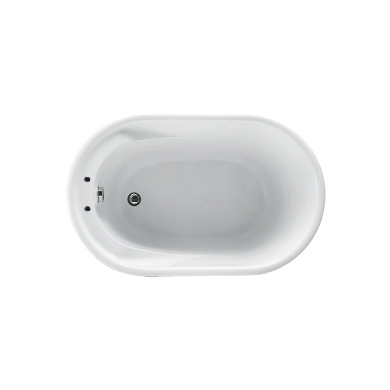Pearl 47" Freestanding Acrylic Tub With Integral Drain 5 Pearl 47" Freestanding Acrylic Tub With Integral Drain - Image 5