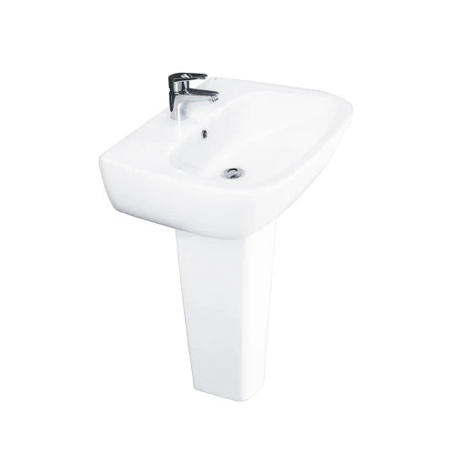 Elena 600 Pedestal Lavatory 1 Elena 600 Pedestal Lavatory