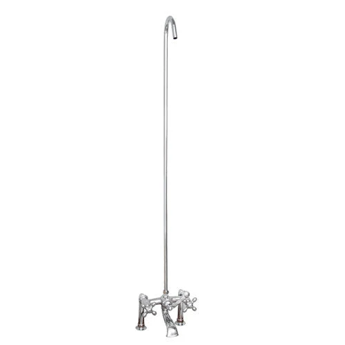 Tub Rim-Mounted Filler With Diverter And Riser 2 Tub Rim-Mounted Filler With Diverter And Riser - Image 2