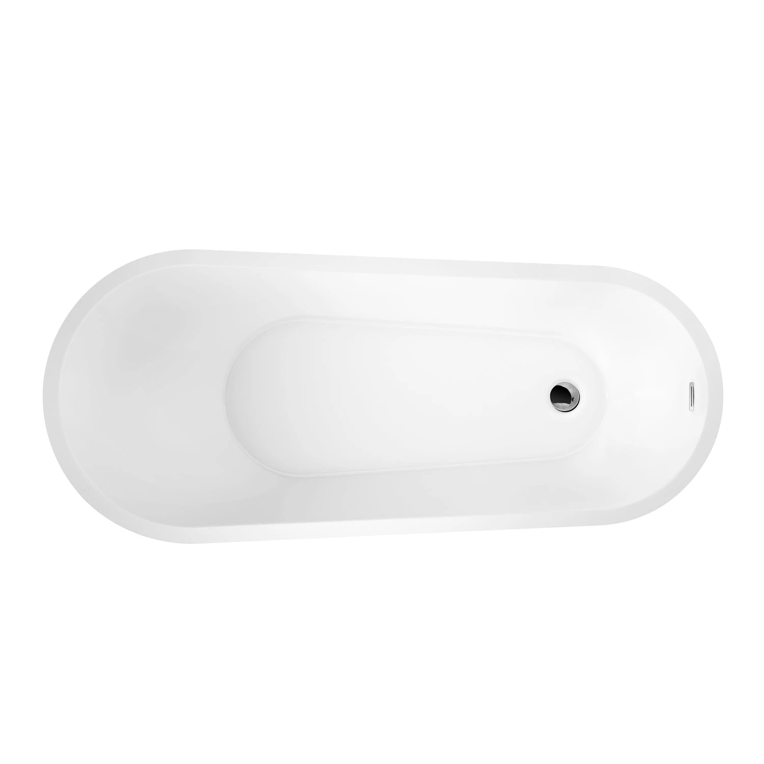 Nottingham 66" Acrylic Tub With Integrated Drain And Overflow 4 Nottingham 66" Acrylic Tub With Integrated Drain And Overflow - Image 4