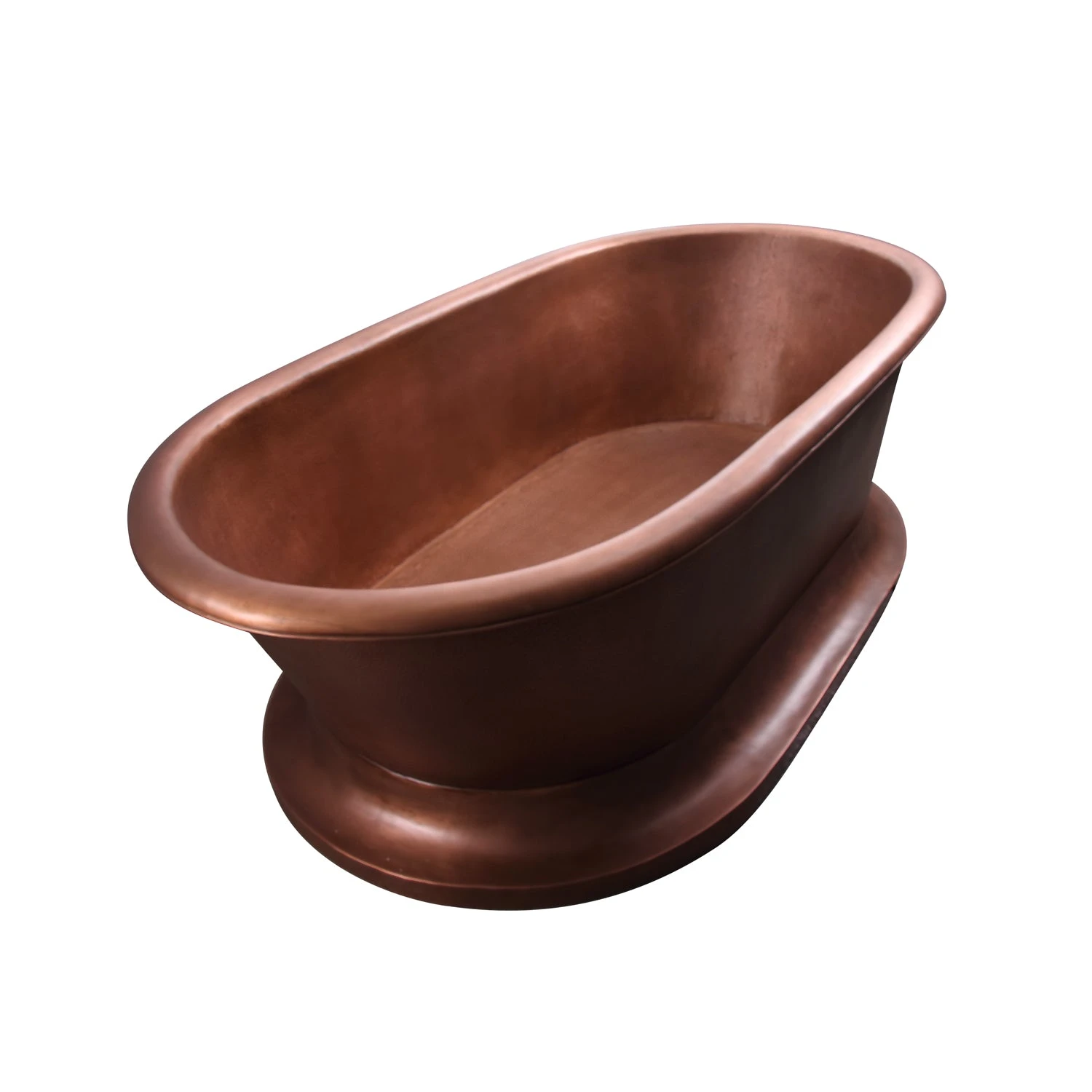 Somerset 77″ Copper Double Roll Top Tub 3 Somerset 77″ Copper Double Roll Top Tub - Image 3