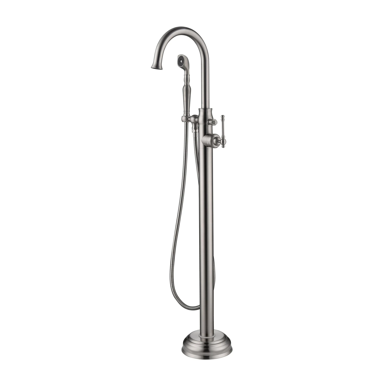 LeBaron Freestanding Tub Filler With Hand Shower 4 LeBaron Freestanding Tub Filler With Hand Shower - Image 4