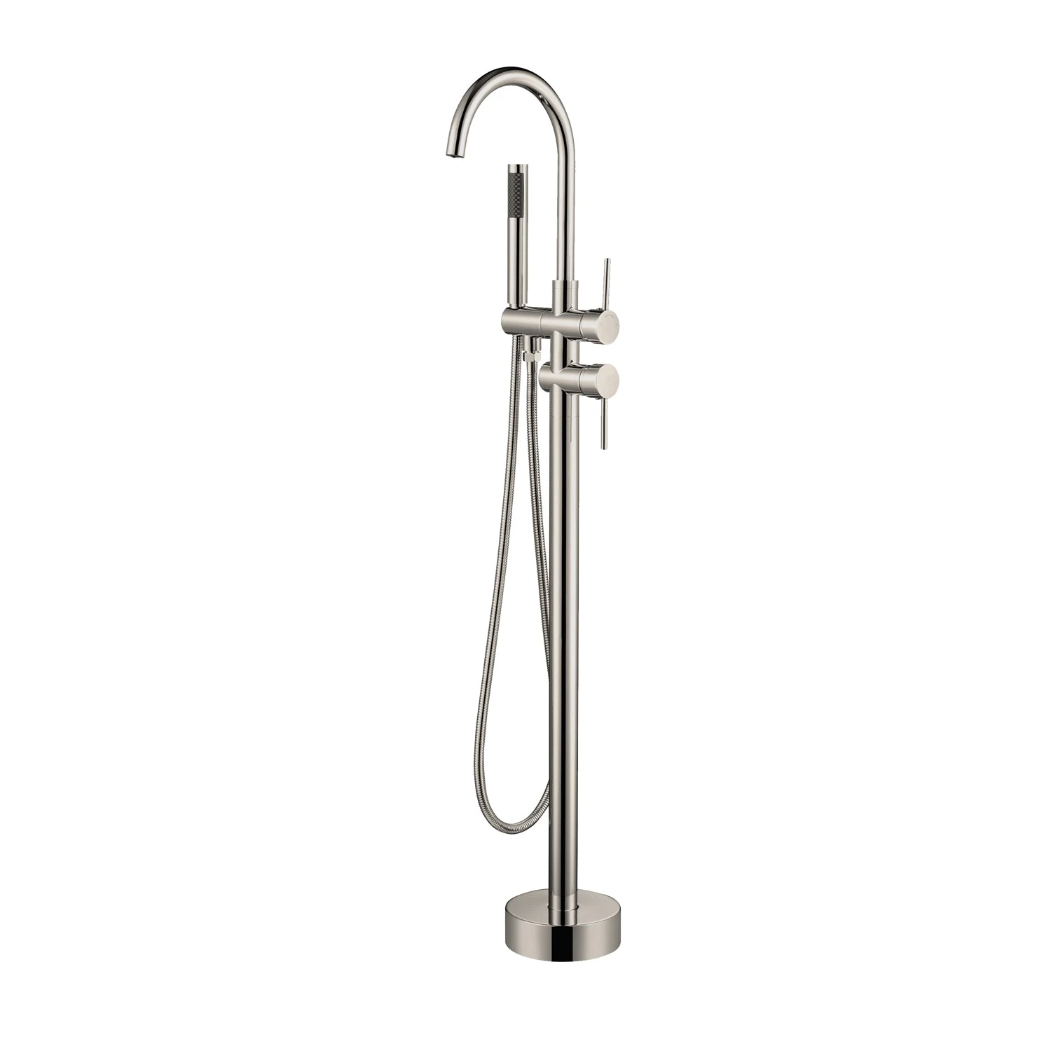 Elora Freestanding Tub Filler With Handshower 1 Elora Freestanding Tub Filler With Handshower