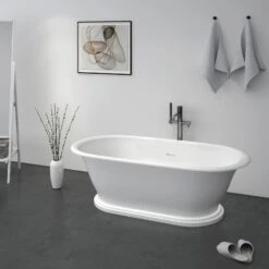 Wingate 59" BARstone Freestanding Tub On Base 9 Wingate 59" BARstone Freestanding Tub On Base -Barclay Products Shop download c57cf064 191c 4f5a a68c 60e4578817a2