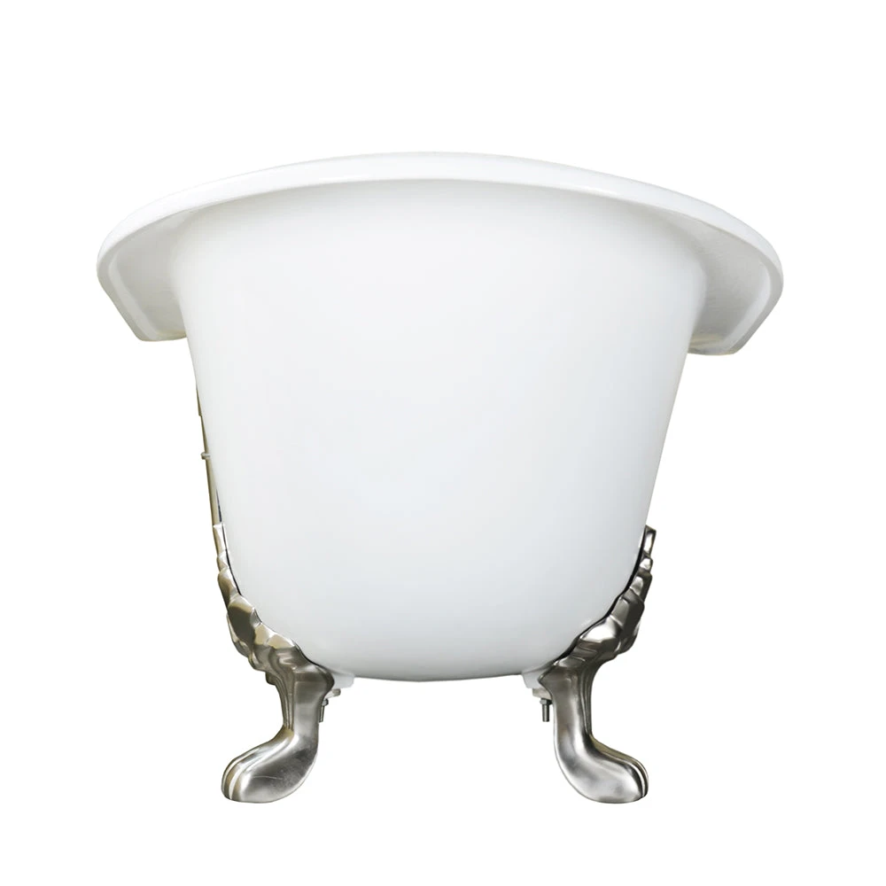 Macon 61" Cast Iron Double Slipper Tub 4 Macon 61" Cast Iron Double Slipper Tub - Image 4