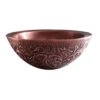 Akola 14" Round Embossed