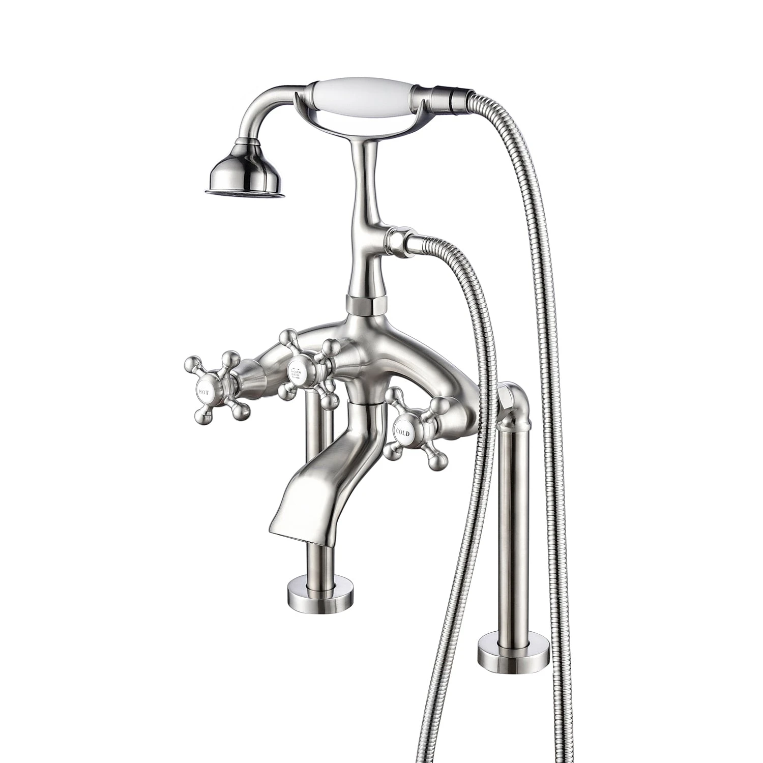 Tub Rim-Mounted Filler With Diverter 1 Tub Rim-Mounted Filler With Diverter