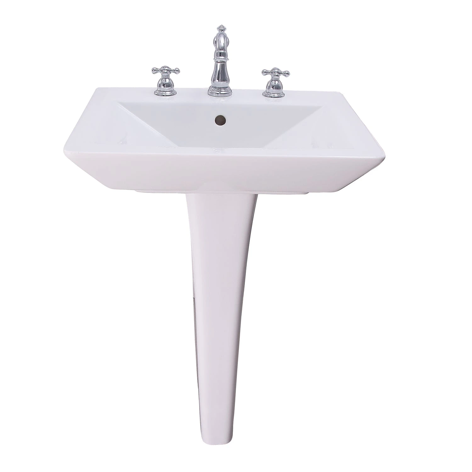 Opulence Pedestal Lavatory – “His” 2 Opulence Pedestal Lavatory – “His” - Image 2