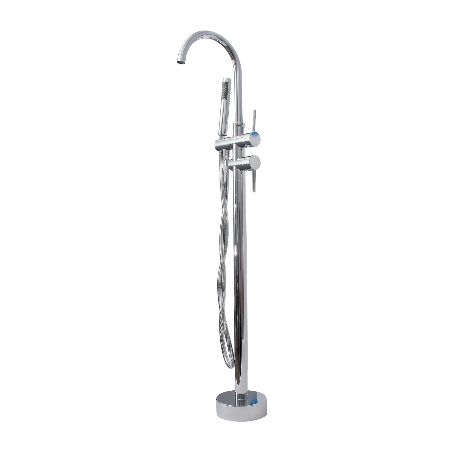Elora Freestanding Tub Filler With Handshower 2 Elora Freestanding Tub Filler With Handshower - Image 2