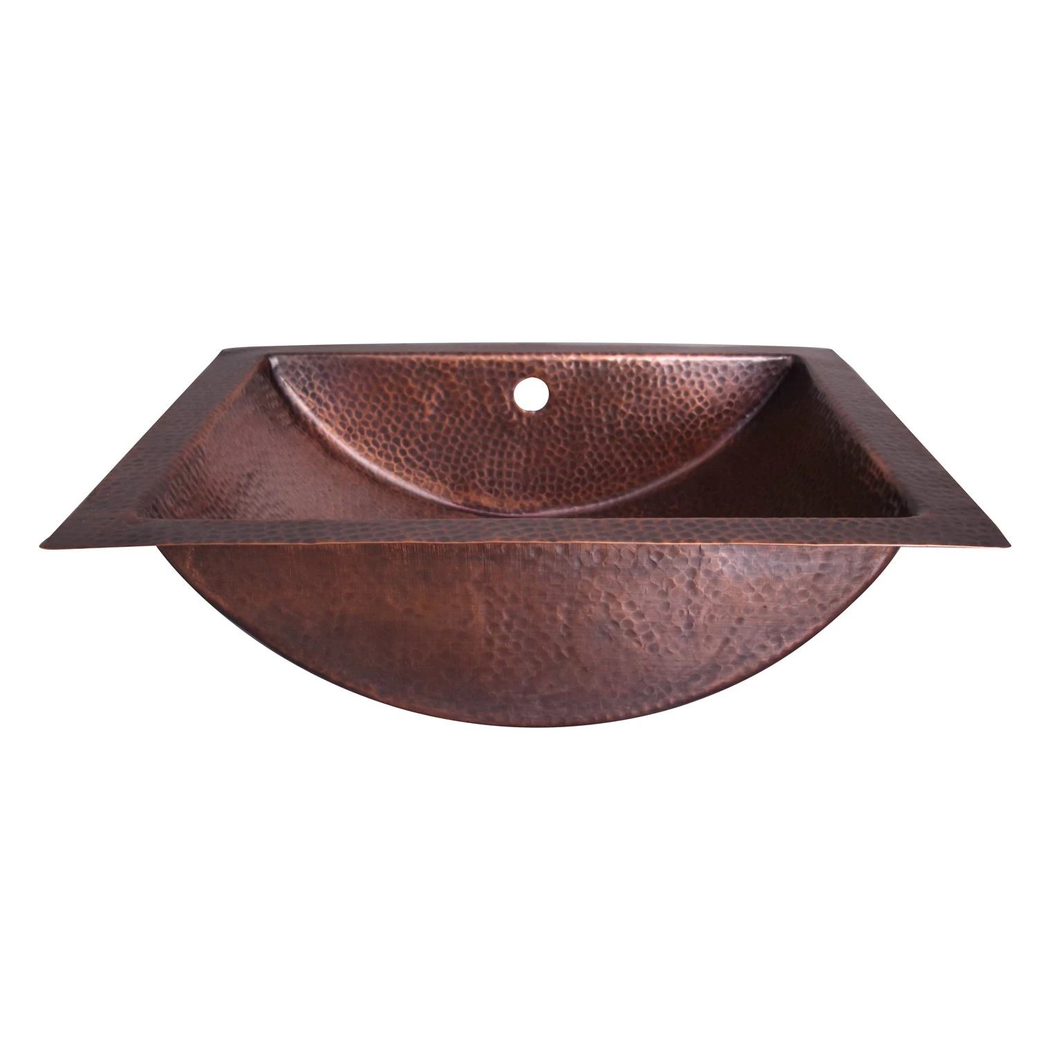 20" Fuller Concave Copper Undermount Basin 3 20" Fuller Concave Copper Undermount Basin - Image 3