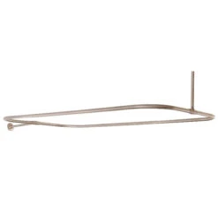 24" Rectangular Shower Rod