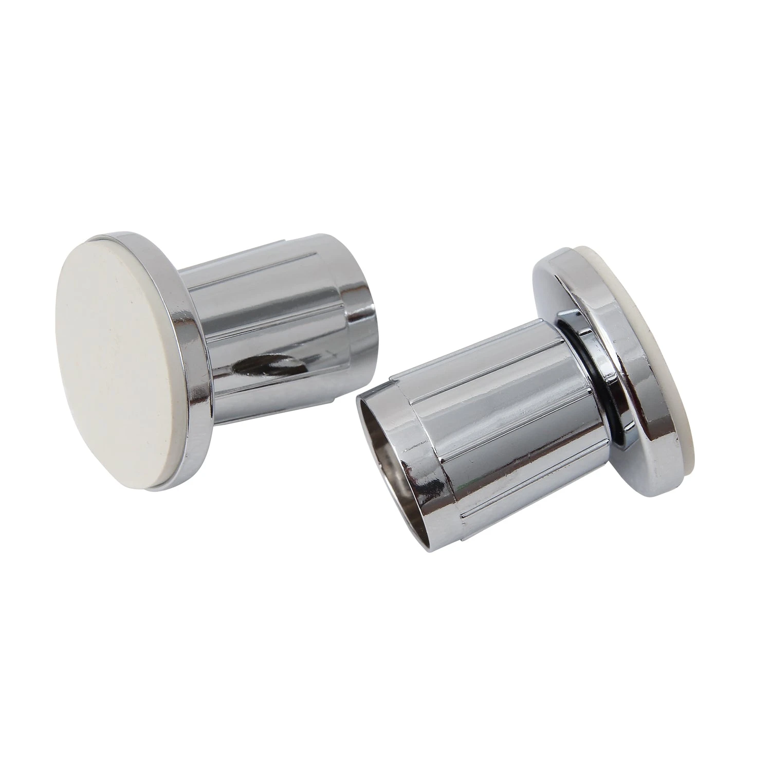 1" Zinc Adjustable Shower Rod Flange 4 1" Zinc Adjustable Shower Rod Flange - Image 4