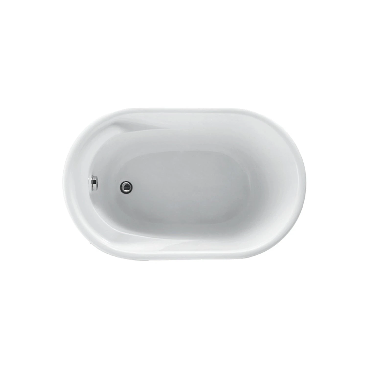 Pearl 47" Freestanding Acrylic Tub With Integral Drain 4 Pearl 47" Freestanding Acrylic Tub With Integral Drain - Image 4