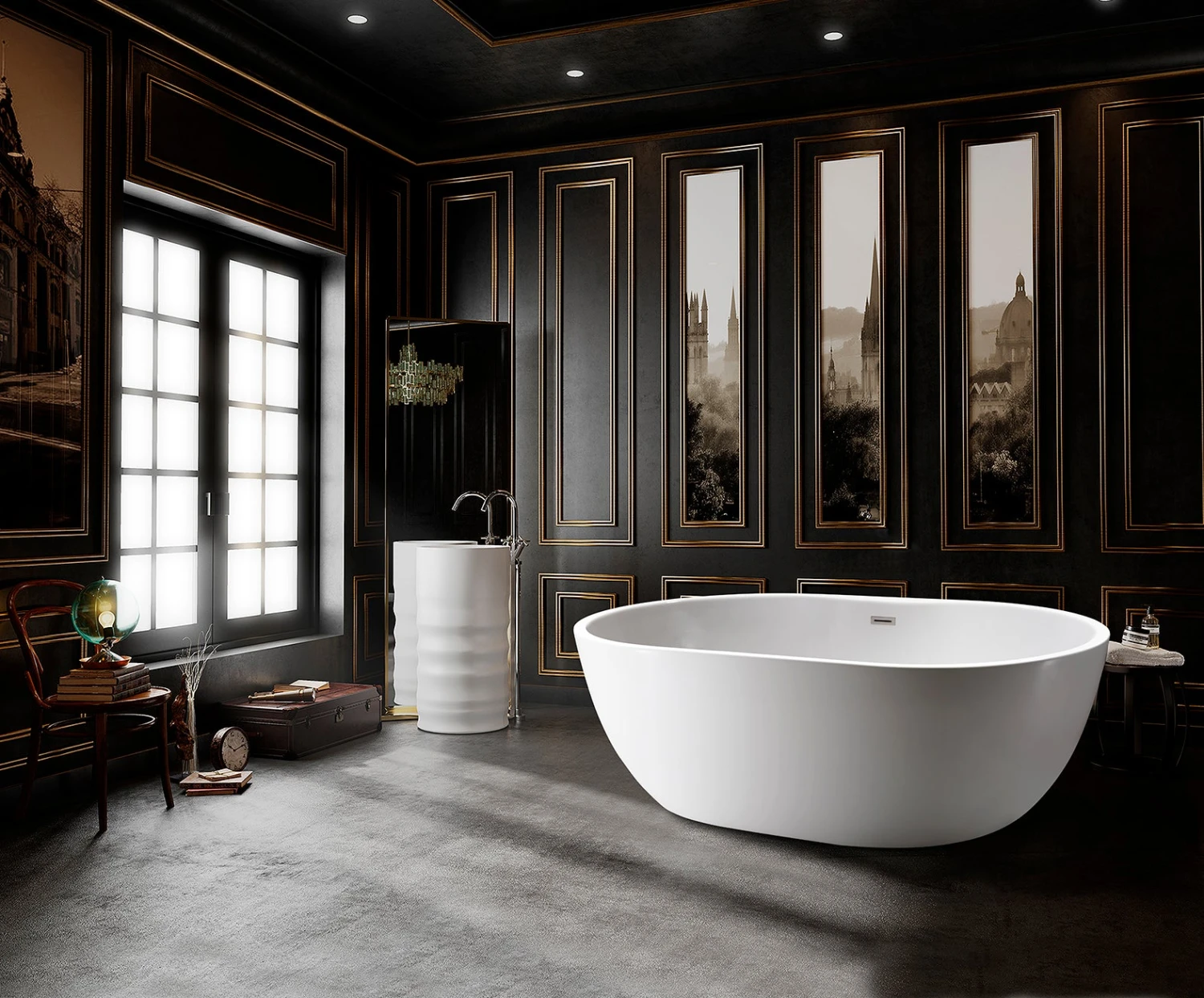 Piper 71" Extra Wide Acrylic Tub With Integral Drain 6 Piper 71" Extra Wide Acrylic Tub With Integral Drain - Image 6