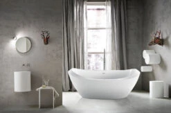 Naomi 67" Acrylic Double Slipper Tub With Integral Drain And Overflow -Barclay Products Shop download eaa75f02 34dd 4775 a444 688461e4b023