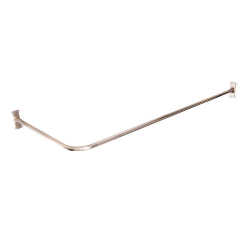 30" Corner Shower Curtain Rod 1 30" Corner Shower Curtain Rod
