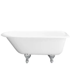 Brocton 65" Cast Iron Roll Top Tub