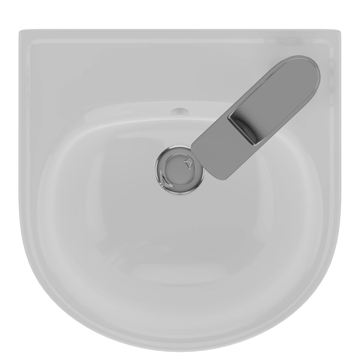 Tina Wall Hung Basin 6 Tina Wall Hung Basin - Image 6