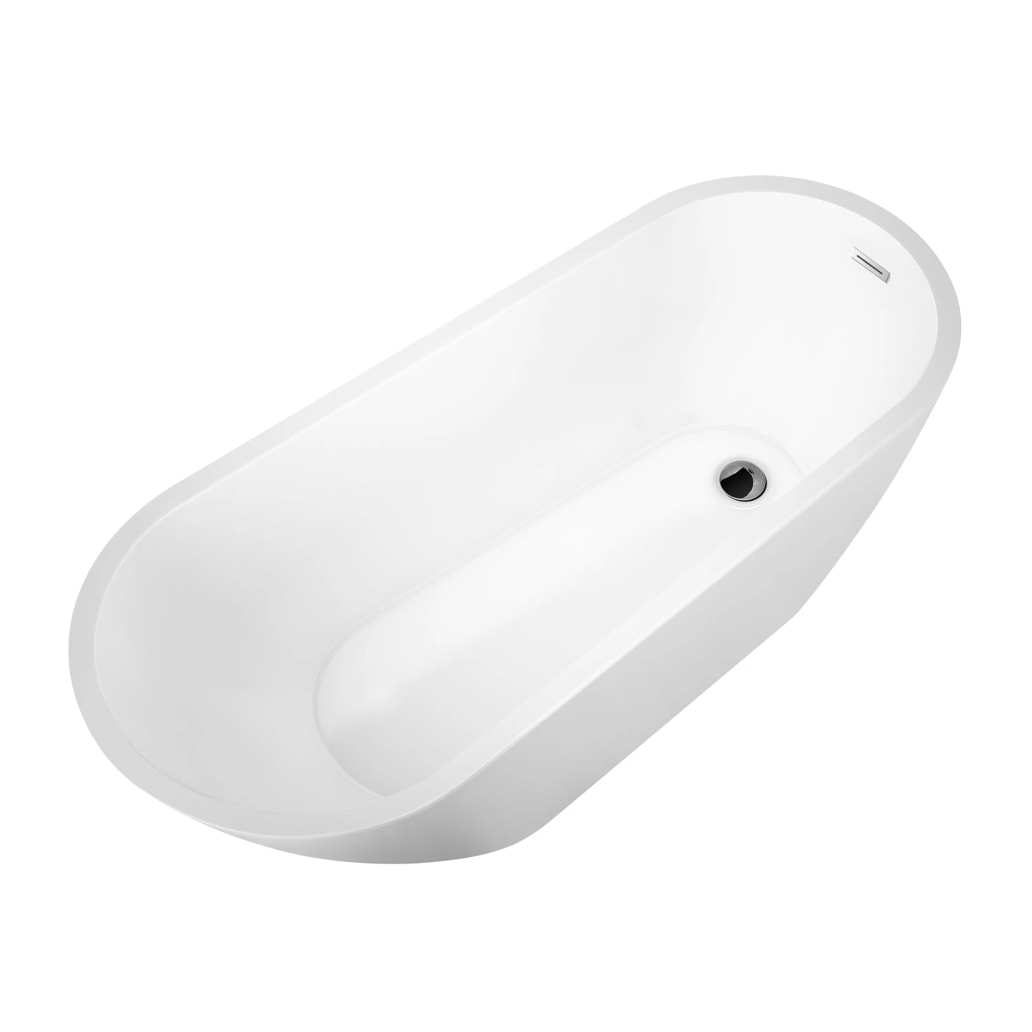 Nottingham 66" Acrylic Tub With Integrated Drain And Overflow 3 Nottingham 66" Acrylic Tub With Integrated Drain And Overflow - Image 3