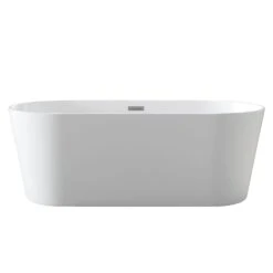 Patrick 67" Acrylic Tub With Integrated Drain And Overflow