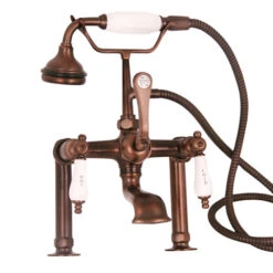 Clawfoot Tub Filler – Elephant Spout, Hand Held Shower, 6″ Elbow Mounts -Barclay Products Shop download fd3ad8fc 1457 417a 9d8e c5fd543b129b