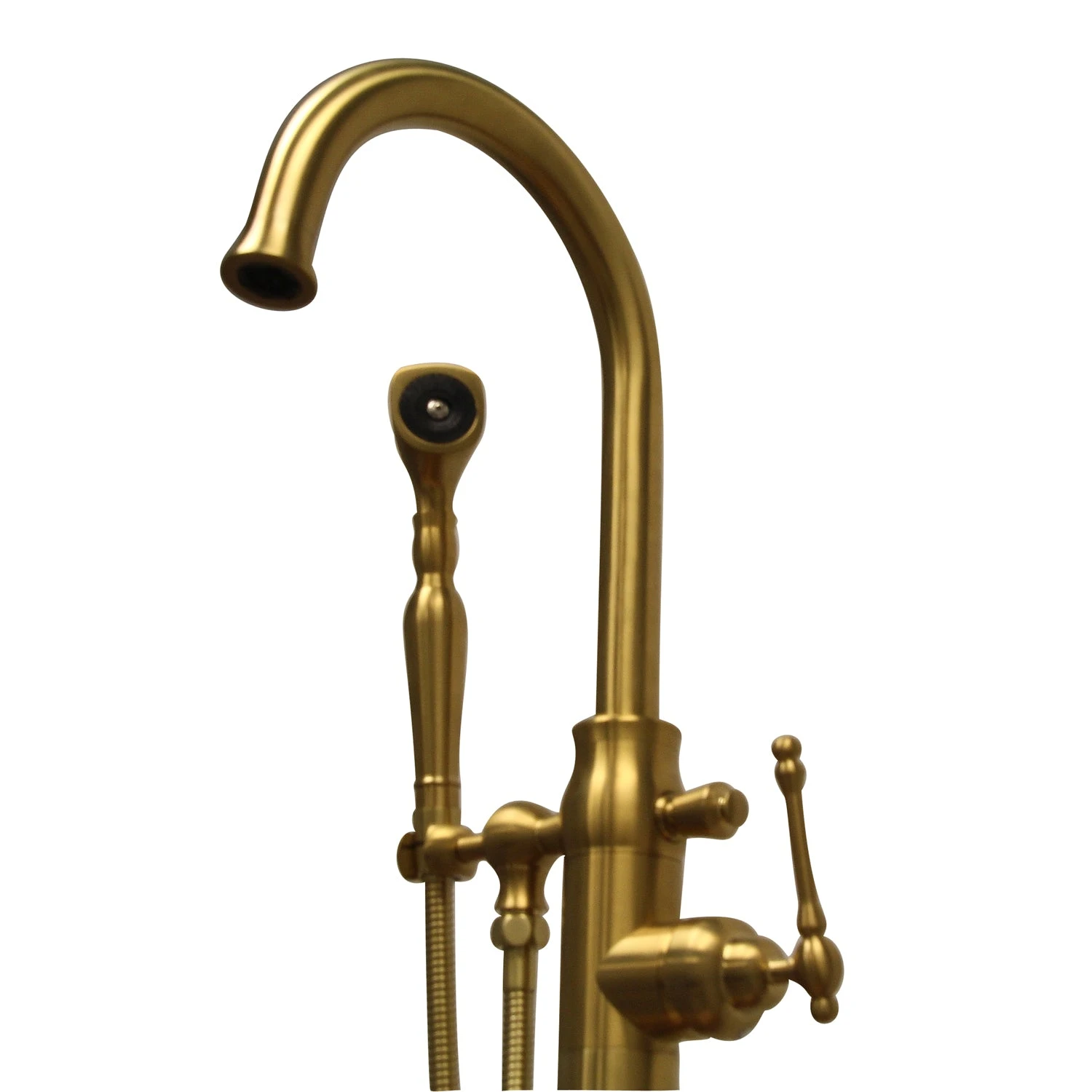 LeBaron Freestanding Tub Filler With Hand Shower 9 LeBaron Freestanding Tub Filler With Hand Shower - Image 9